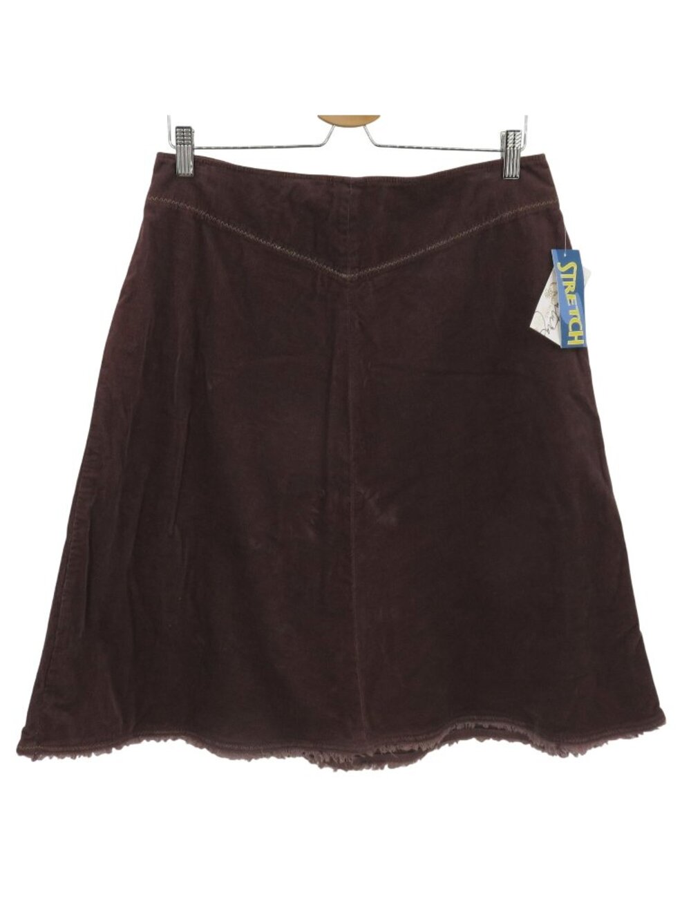 NEW Aventura Clothing Women 8 Lauren Skirt Brown Corduroy A Line Knee Length